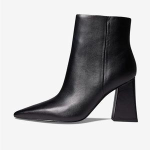 🖤 Marc Fisher LTD Women's KULIKA Ankle Leather Boot, Black, US 5 M